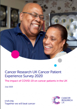 Cancer Research UK Cancer Patient Experience Survey 2020: The impact of COVID-19 on cancer patients in the UK